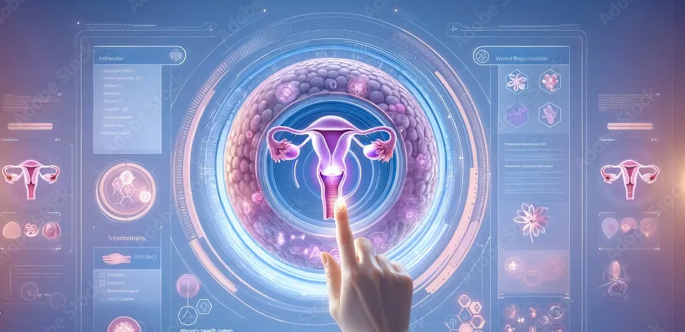 finger pointing at an illustration of a body organ